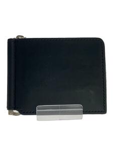 ED ROBERT JUDSON◆MOLDED MONEY CLIP WALLET/レザー/BLK/メンズ/B01WWL-61