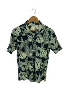 OLD JOE&CO.* short sleeves shirt /15.5/ cotton /NVY/ floral print /161SH06/07