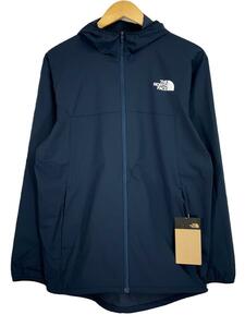 THE NORTH FACE◆ES ANYTIME WIND HOODIE_ES エニータイムウインドフーディ/M/ポリエステル/NVY