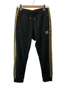 adidas◆50周年記念モデル/SST 24 TRACK PANTS/O/ポリエステル/BLK/GK0656