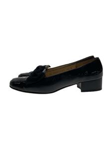 Salvatore Ferragamo* лента туфли-лодочки /UK6.5/BLK