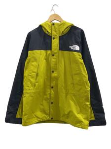 THE NORTH FACE◆MOUNTAIN LIGHT JACKET_マウンテンライトジャケット/XL/ナイロン/YLW/無地