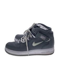 NIKE◆AIR FORCE 1 MID QS_エアフォース 1 ミッド クイックストライク/26cm/GRY