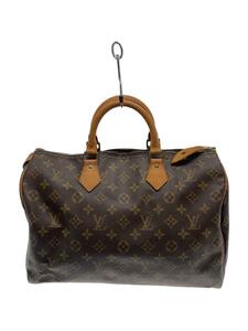 LOUIS VUITTON◆2)スピーディ35_モノグラム・キャンバス_BRW/PVC/BRW