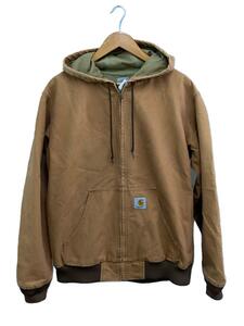 Carhartt◆デッキジャケット/XXL/コットン/BRW/無地/02136//