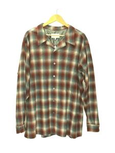 Maison Margiela◆×PENDLETON/23AW/長袖シャツ/44/ウール/マルチカラー