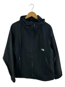 THE NORTH FACE◆COMPACT JACKET_コンパクトジャケット/M/ナイロン/BLK/無地