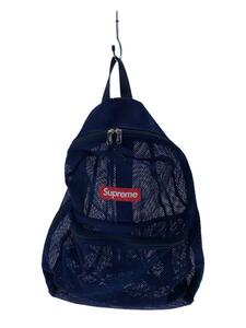 Supreme◆Box Logo Mesh Backpack/リュック/ネイビー/バックパック