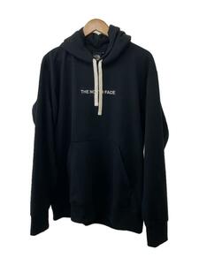 THE NORTH FACE◆BOX LOGO HOODIE_ボックスロゴフーディ/XL/ポリエステル/BLK