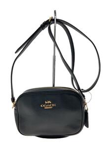 COACH◆ショルダーバッグ/レザー/BLK/CA069