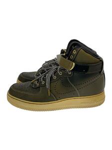 NIKE◆AIR FORCE 1 HIGH PREMIUM LE/エアフォースハイプレミアム/ブラック/386161-005/