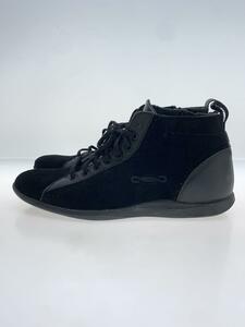 TOPSEVEN◆ハイカットスニーカー/41/BLK/スウェード