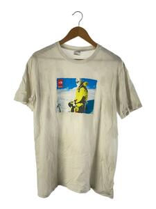 THE NORTH FACE◆Tシャツ/M/コットン/WHT/NT818021