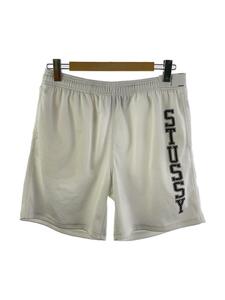 STUSSY◆22SS/College Mesh Shorts/メッシショートパンツ/M/ポリエステル/WHT/112274