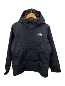 THE NORTH FACE◆SCOOP JACKET_スクープジャケット/S/ナイロン/BLK/無地