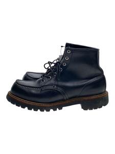 RED WING◆ブーツ/US8.5/BLK/レザー