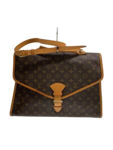 LOUIS VUITTON◆ビバリー_モノグラム・キャンバス_BRW/PVC/BRW