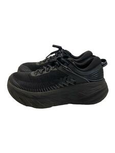 HOKA ONE ONE◆ローカットスニーカー/W BONDI 7 WIDE/22.5cm/BLK/1110531