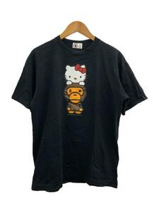 A BATHING APE◆Tシャツ/L/コットン/BLK