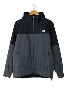 THE NORTH FACE◆APEX FLEX HOODIE/エイペックスフレックスフーディ/M/ナイロン/グレー