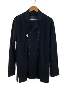 YOHJI YAMAMOTO◆YOHJI YAMAMOTO ヨウジヤマモト/ダブルジャケット/3/ウール/BLK/HR-T67-172