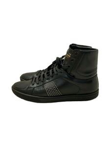 SAINT LAURENT◆エディ期/スタッズ/ハイカットスニーカー/41/BLK/322083