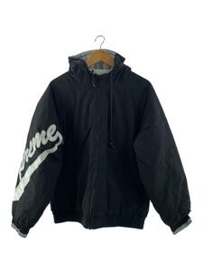 Supreme◆18SS/Sleeve Script Sideline Jacket/ブルゾン/M/ナイロン/BLK