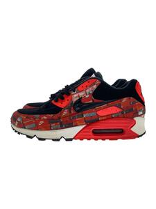 NIKE◆AIR MAX 90 PRNT/エアマックスプリント/汚れ箇所有/AQ0926-001/27cm/BLK