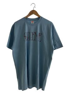 Supreme◆22AW/Trademark Tee/Tシャツ/XL/コットン/ブルー