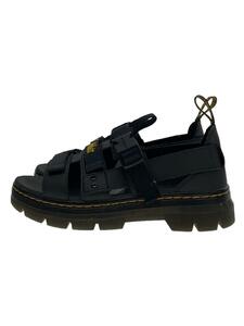 Dr.Martens◆サンダル/UK7/BLK/PEARSON