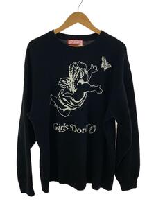 Girls Don’t Cry◆Angel Knit(エンジェルニット)/M/コットン/BLK