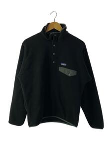 patagonia◆20AW/シンチラスナップT/フリースジャケット/S/ポリエステル/BLK/無地/STY25580FA20//