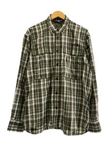 THE NORTH FACE◆SEEKERS CHECK SHIRT_シーカーズチェックシャツ/XL/ナイロン/チェック