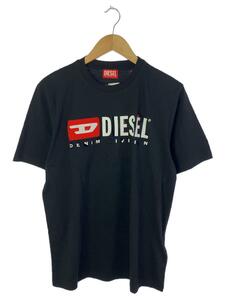 DIESEL◆Tシャツ/M/コットン/BLK/無地/A11421