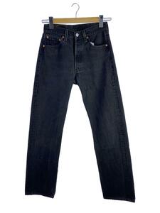 Levi’s◆ストレートパンツ/28/コットン/BLK/501 0660