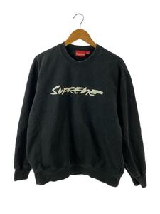 Supreme◆20SS/Futura Logo Crewneck/スウェット/L/コットン/ブラック