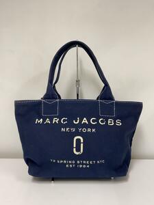 MARC JACOBS◆トートバッグ/コットン/NVY/M0012000