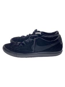 NIKE◆BLAZER LOW PREM CDG SP/ブレーザーローコムデギャルソン/ブラック/633699-009/