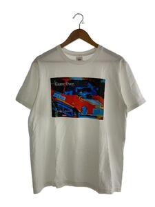 Supreme◆Tシャツ/M/コットン/WHT/無地