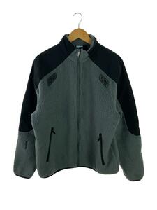 NIKE◆フリースジャケット/M/ポリエステル/GRY/無地/DV3635-068/NRG TB FZ TRACK JKT