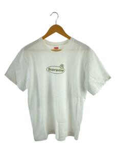 Supreme◆22AW/Warning Tee/Tシャツ/M/コットン/WHT