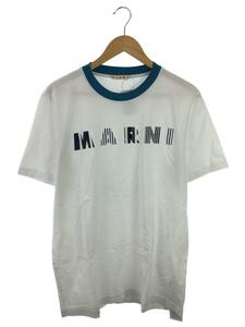 MARNI◆22SS/リンガーTシャツ/52/コットン/WHT/HUMU0198P7//