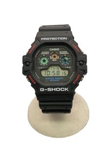 CASIO◆クォーツ腕時計・G-SHOCK/デジタル/BLK/BLK