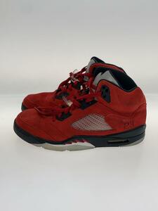 NIKE◆AIR JORDAN 5 RETRO_エア ジョーダン 5 レトロ/28cm/RED