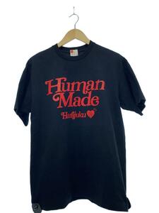 HUMAN MADE◆Tシャツ/XL/コットン/BLK