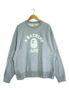 A BATHING APE◆CLASSIC COLLECTION/スウェット/XXL/コットン/GRY/001SWG301016X
