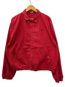 POLO RALPH LAUREN◆ブルゾン/XL/コットン/RED