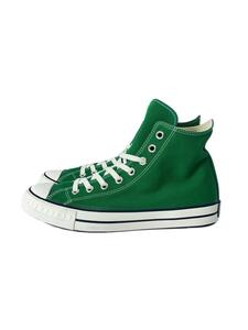 CONVERSE◆ハイカットスニーカー/27cm/GRN/キャンバス/1CL787