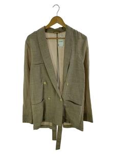 NEHERA/ tailored jacket /XS/ wool /BEG/ stripe mo Dahl jacket /ne spatula 