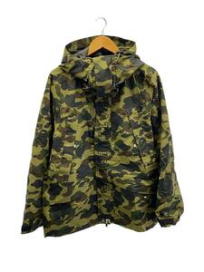 A BATHING APE◆マウンテンパーカ/XL/ナイロン/GRN/カモフラ/001LJJ801009M